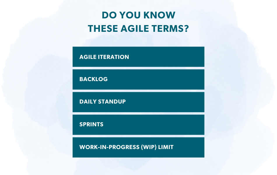 Agile terms