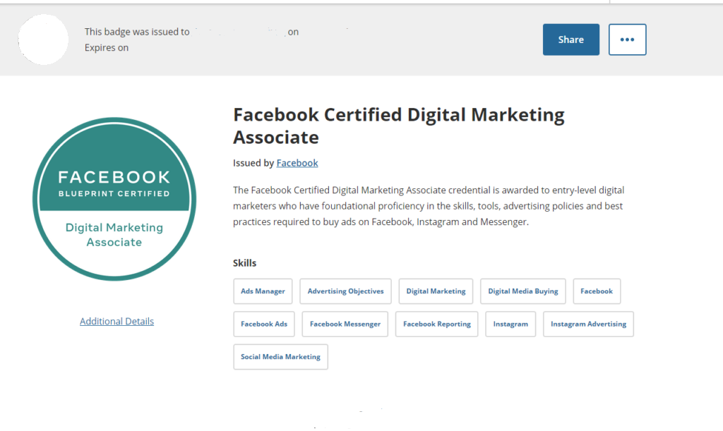 Facebook Digital Marketing Associate Certificate-1