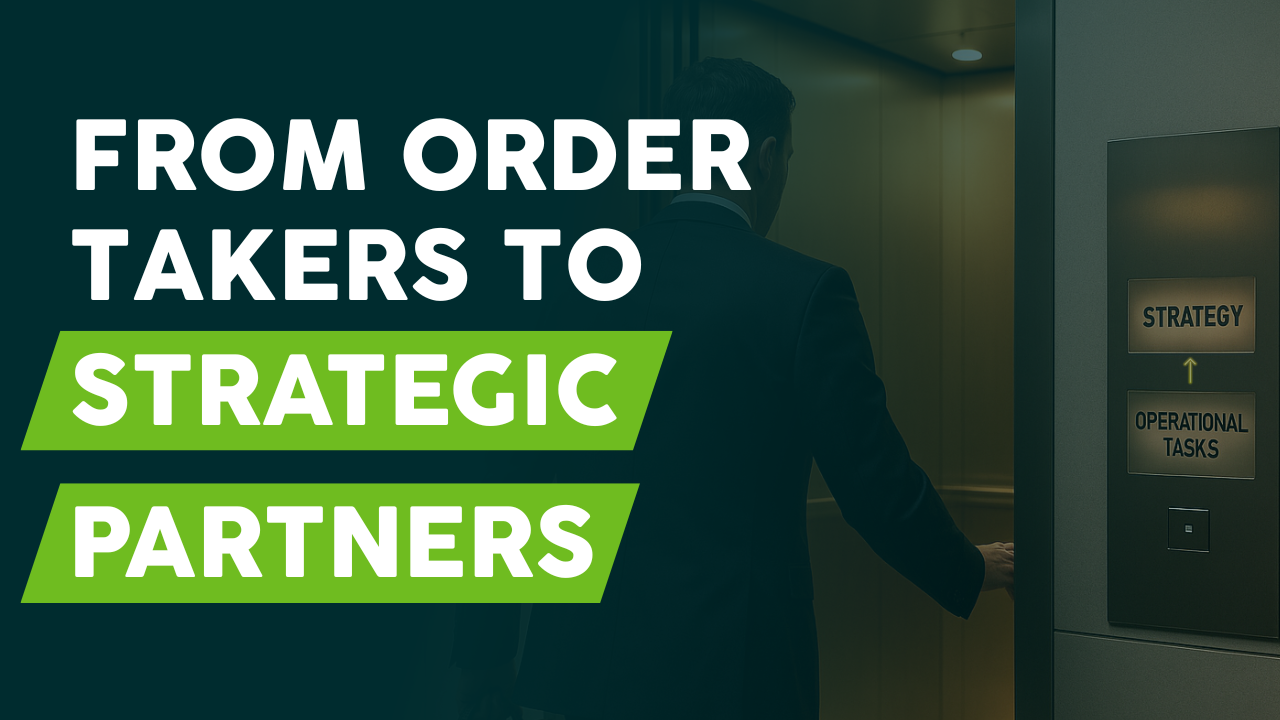 From Order Takers to Strategic Partners YouTube