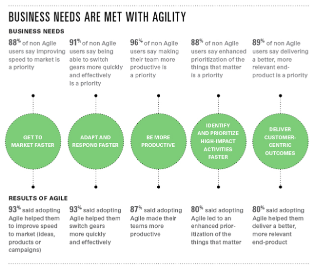 business needs met with agility