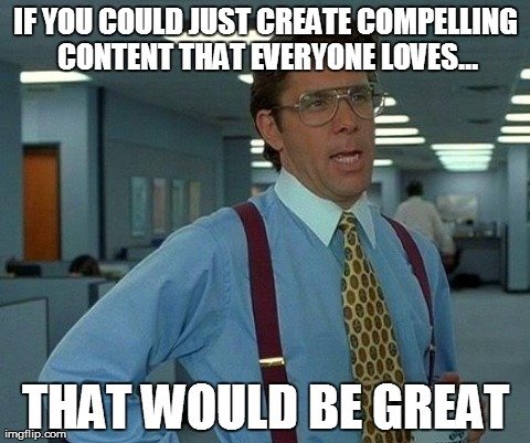 create compelling content