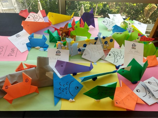 origami agile fish