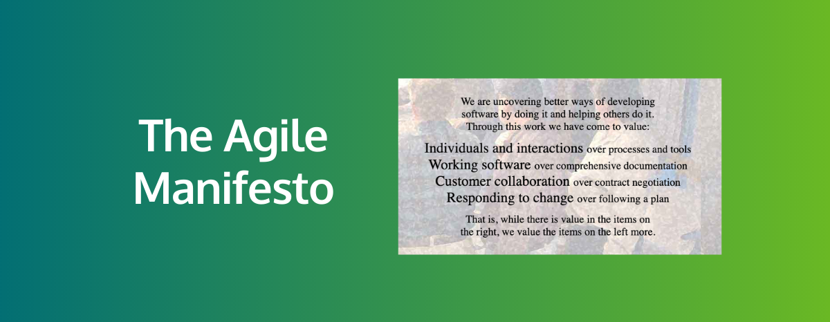 The Agile Manifesto