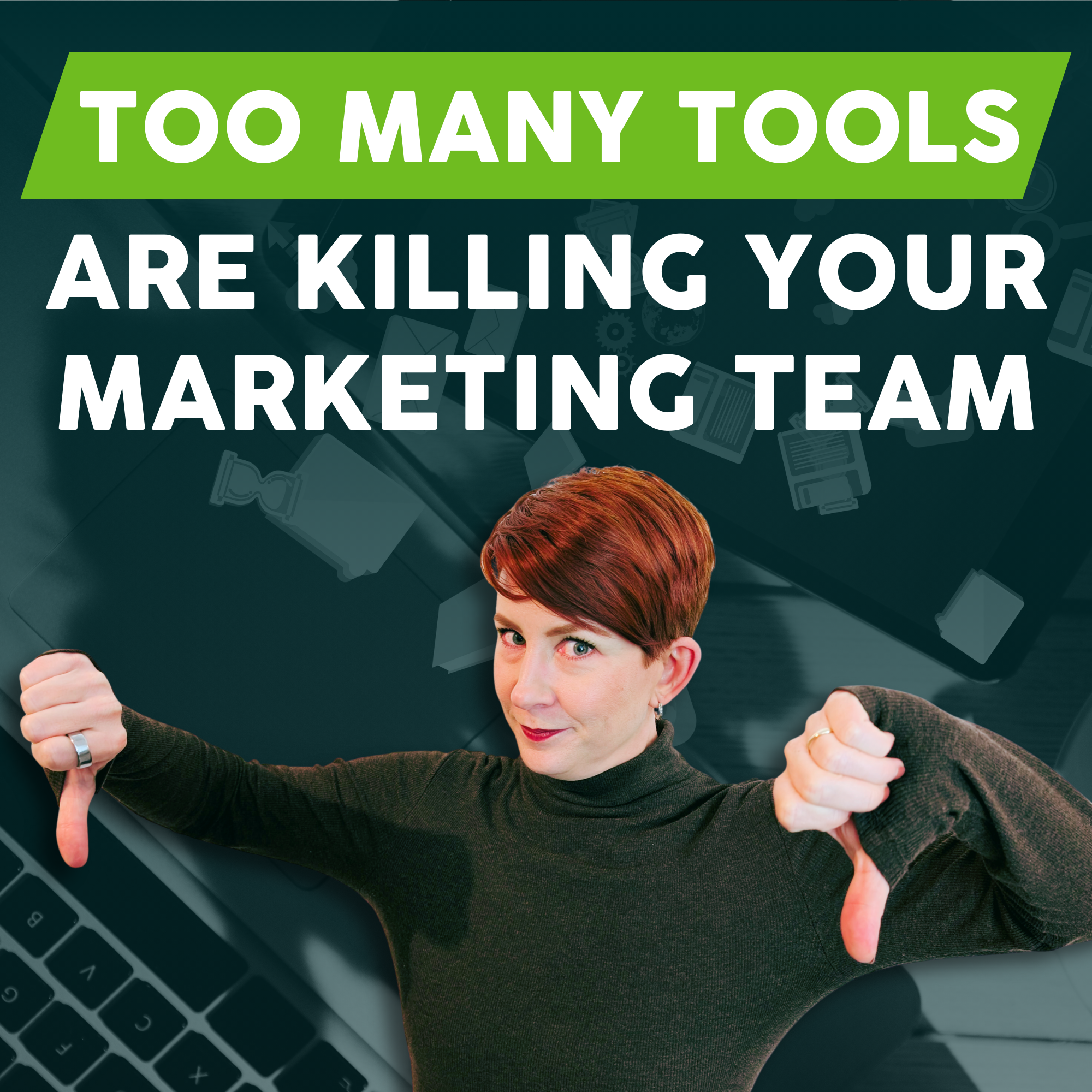 Too Many Tools Are Killing Your Marketing Team - Thumbnail - Ep 10 - Hubspot