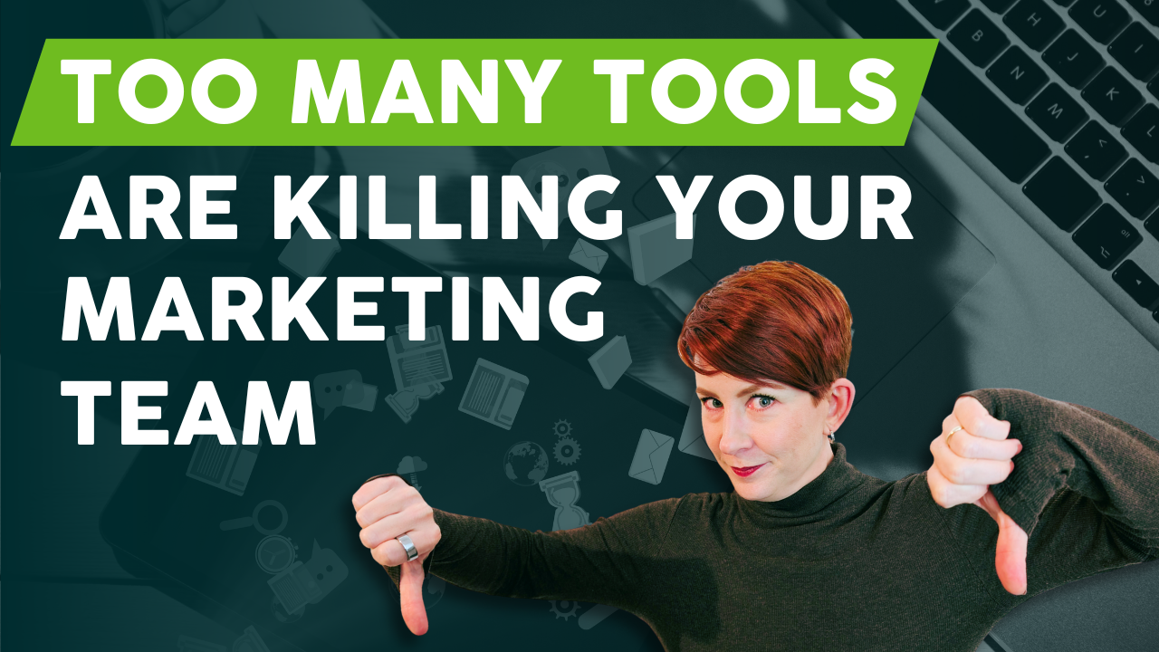 Too Many Tools Are Killing Your Marketing Team - Thumbnail - Ep 10 - Youtube