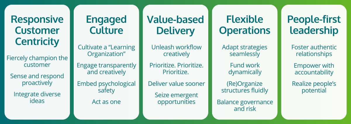 What it Means to Be an Agile Organization